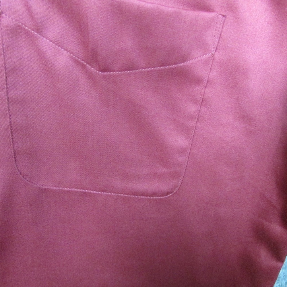 Geoffrey Beene Shirt Mens XL 17 34/35 Pink Fitted Dress Long Sleeve Button Front - Picture 6 of 9